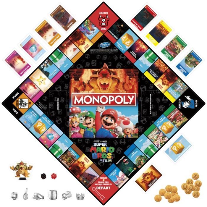 Monopoly D&D le film - Jeu de société - Donjons & Dragons - Cdiscount Jeux  - Jouets