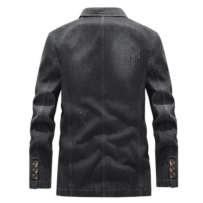 Soulland DECLAN JACKET - Veste en jean - white/blanc