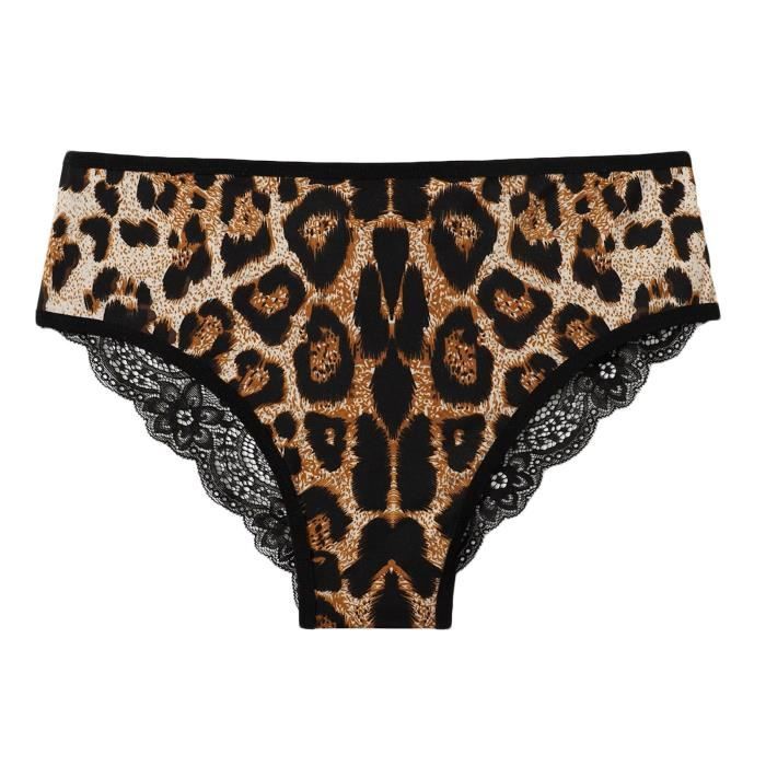 Sous vetement leopard femme deals