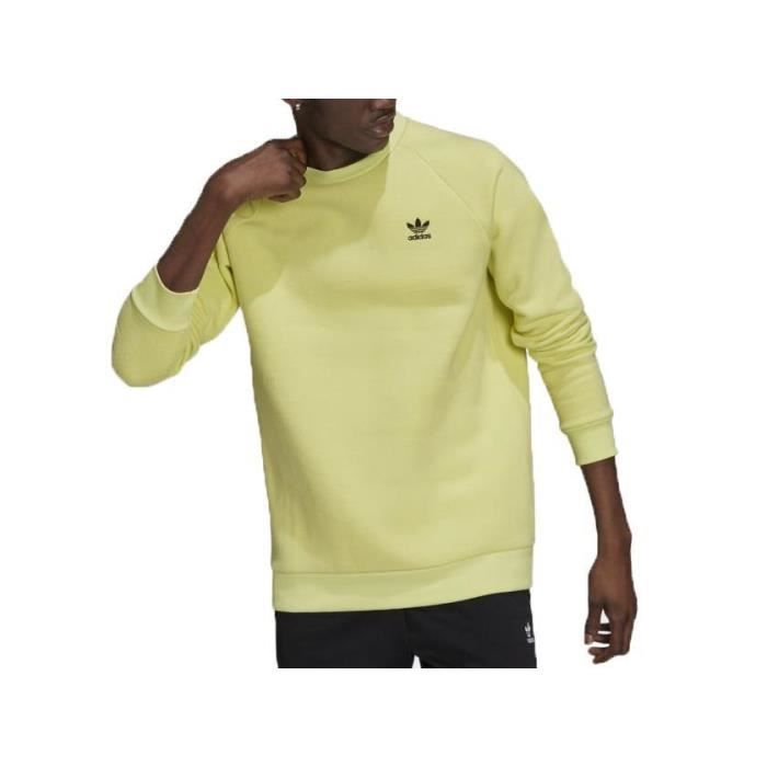 Sweat adidas jaune discount fluo