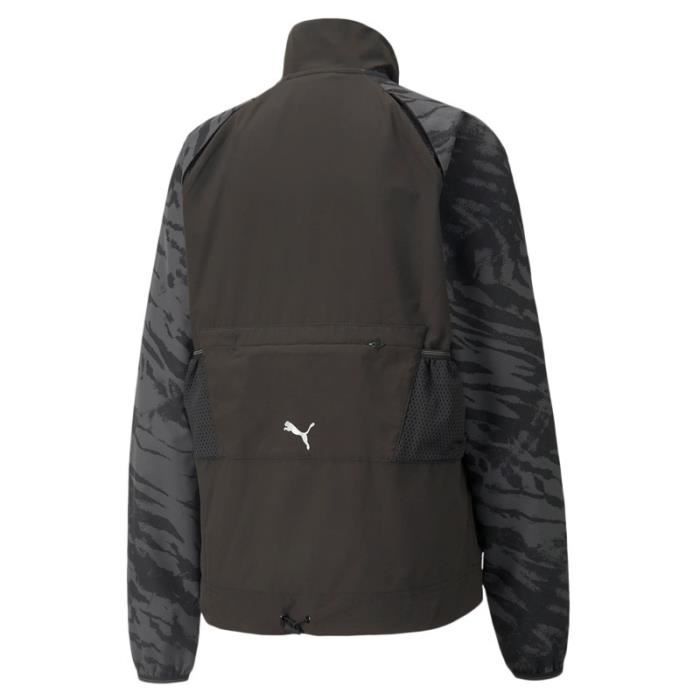 Veste de survetement Puma Ultraweave MARATHON Ref. 521387 01. Couleur Noir Noir Cdiscount Sport