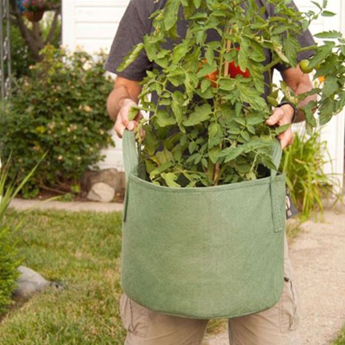 Root Pouch 10 - 36L - Pot géotextile avec anses Marron - Ligne Boxer ...