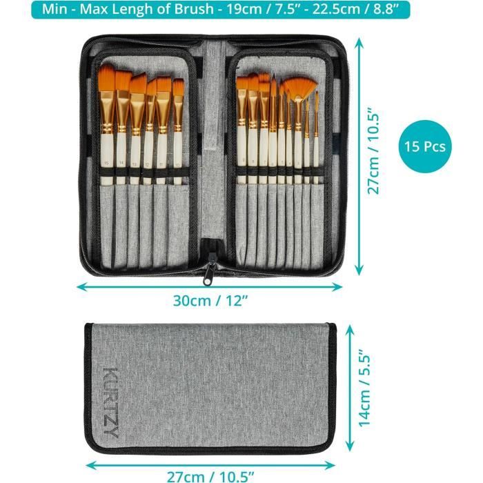 Pinceaux De Maquillage,Ensemble De Pinceaux De Maquillage Pour Fond De Teint, Poudre, Blush