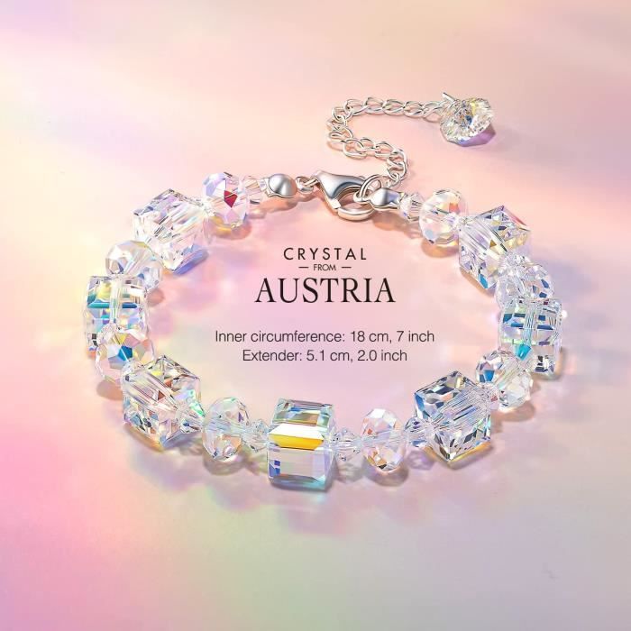 Susan Y Cadeau f te des m res Femme Bracelet Femme avec Cristaux