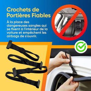 Sac De Toit Voiture 560L Pliable - 130x100x43 Cm, Imperméable Oxford 1000D, Avec Crochets Et Serrure - 6
