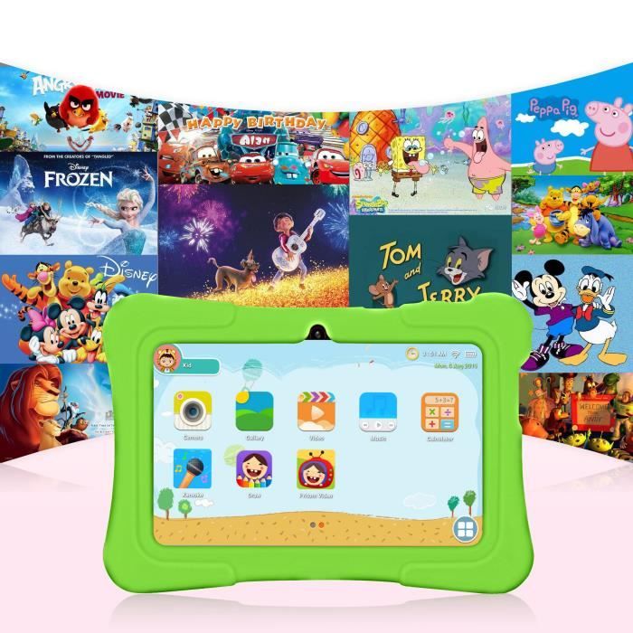 PRITOM 7 inch Kids Tablet Quad Core Android 1GB2
