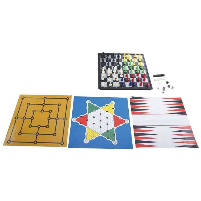 Collection De 8 Jeux De Voyage Magnétiques Schmidt Spiele - 1 à 4 Joueurs - Neuf