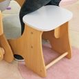 KidKraft - Ensemble Arches table et chaises pliables en bois, pour enfant  - Blanc-3