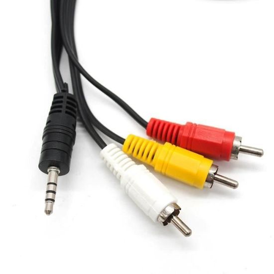Câble Audio Vidéo 3xRCA Mâle - 30 Mètres - Haute Qualité Pour Home Cinéma, Présentations, Connexions Multimédias - 11