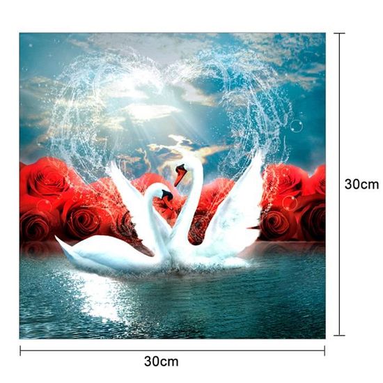 5d Beau Paysage Motif Strass Peinture Strass Dessin Strass