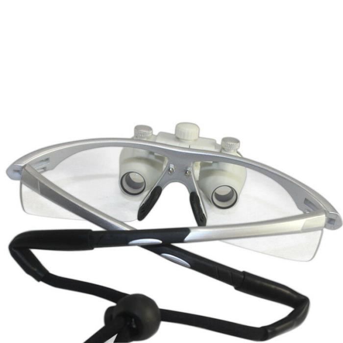 Chirurgie binoculaire Loupes Lunettes Loupe 3.5X 420 mm LED Headlamp Cdiscount Electromenager