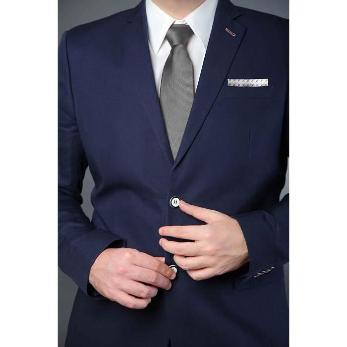 Nogeqi Lot De 4 Porte-mouchoirs Noirs Invisibles Pour Homme, Porte