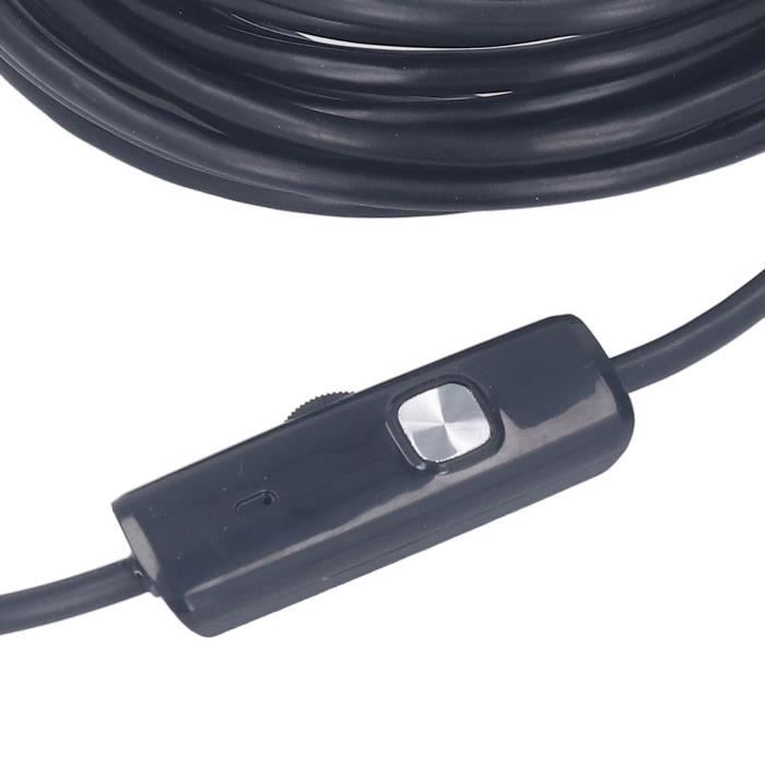 HURRISE Caméra endoscopique Conduit Endoscope Tête Endoscope Caméra PC USB  Type C 3 En 1 avec Lumière LED pour photo numerique