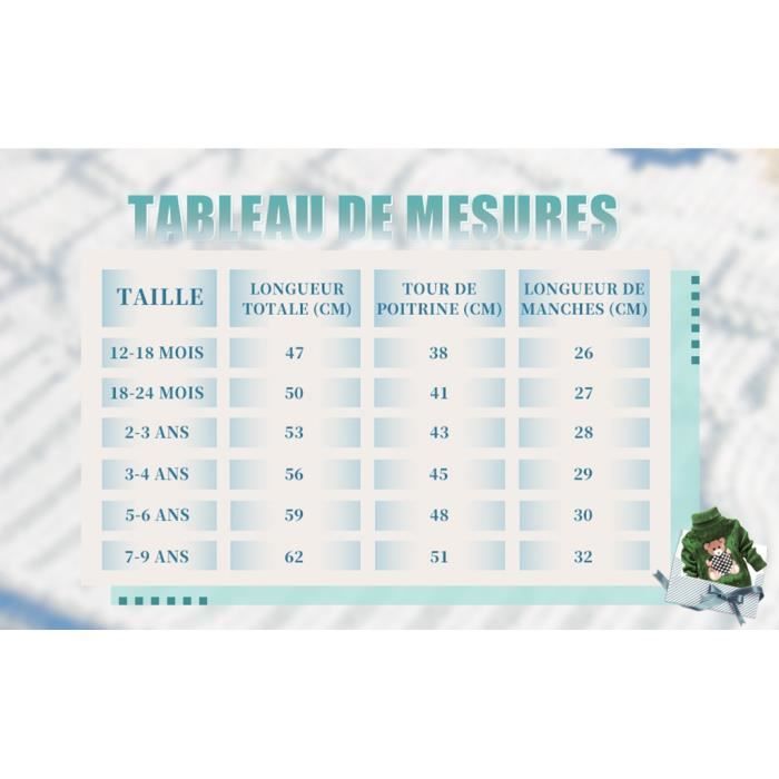 Pull Grosses Torsades Col Roul B b Fille en Tricot Manches