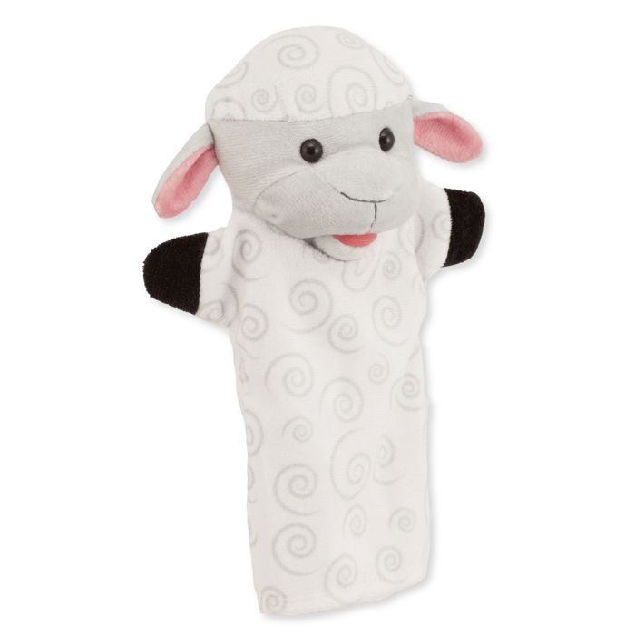 Marionnette à Main Vache En Peluche - Jouet Interactif Pour Enfants, 26 Cm, Peluche Douce