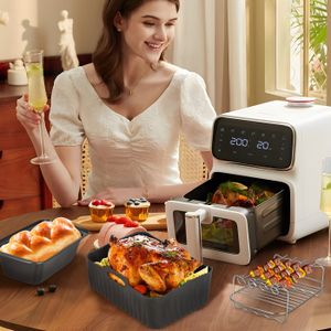 Papier Cuisson Pour Ninja Foodi FlexDrawer 10,4L - 150 Pièces | Compatible Air Fryer Ninja AF500EU