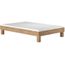 60 87 14m Lit Adulte En Hetre Massif Huile 140x200 Cm Lit Futon