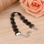 Vintage En Dentelle Noire De Tournesol Tatouage Bracelet