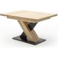 Table A Manger Extensible En Chene Blanchi Massif Huile L140 220