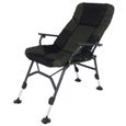 Akozon chaise réglable Fauteuil de pêche épaissir augmenter la chaise pliante chaise de loisirs de plein air pour le camping-0