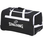 SPALDING Sac de sport à roulettes souple - 80 L - 2 roues - Noir