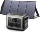 ALLPOWERS R1500 Centrale électrique portable avec panneau solaire 200 W, 1152 Wh avec générateur solaire fonctionnement silencieux 43 dB