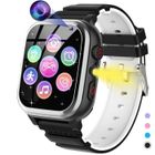 MEGAWISE Montre Enfant 26 Jeux, Montre Connectée Enfant Garcon Garçons Filles Caméra HD, 3 à 12 Ans Noël Cadeaux d'anniversaire, Noir