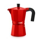 Monix M281703 - ELECTROMENAGER - CAFETIERE - Cafetière italienne en aluminium-3 Tasses fresa couleur
