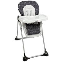TROTTINE Chaise haute multipositions avec réducteur bébé FARADAY3 NoirEtoile