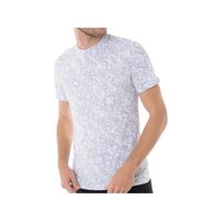 T shirt Guess - Homme Guess - Logo unlimited - Guess Blanc - Coton - Vetement Guess