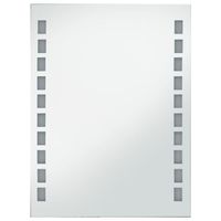 vidaXL Miroir mural à LED pour salle de bains 60x80 cm 144697