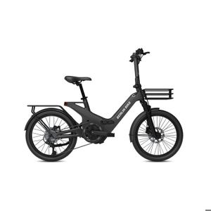 VÉLO ASSISTANCE ÉLEC Vélo électrique pliable - BERLIN BIKE 2GO - Pneus Kenda 20 x 1,95 - noir mat