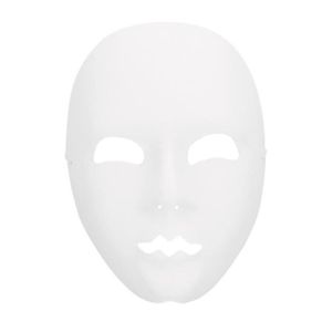 MASQUE VISAGE - PATCH Masque Visage Blanc - Homme - Garantie 2 ans - Adulte - Couleur principale Blanc