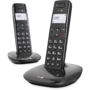 Téléphone fixe Doro Comfort 1010 Duo Telephone sans Fil DECT pour