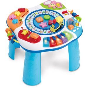 TABLE JOUET D'ACTIVITÉ Table d'activités pour bébé - Piano et Train - Ble