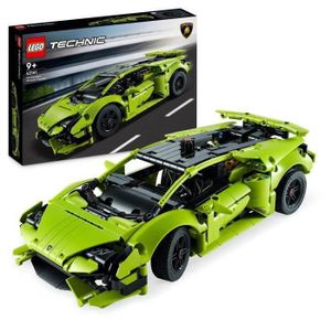 ASSEMBLAGE CONSTRUCTION LEGO Technic 42161 Lamborghini Huracán Tecnica, Kit de Maquette de Voiture pour Enfants Fans de Sport Automobile