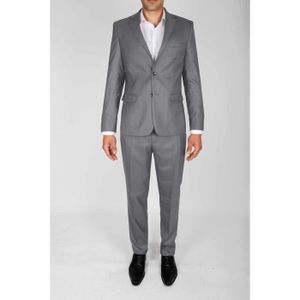 Tailleur gris clair homme