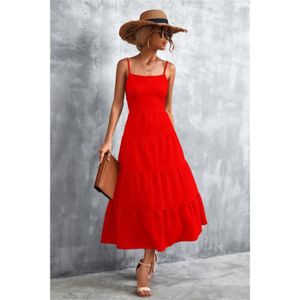 Robe rouge bustier outlet