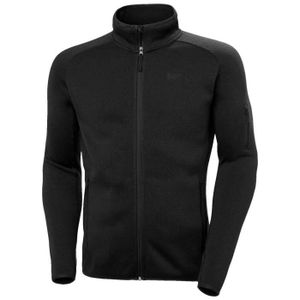 Polaire Helly Hansen Polartec – Noire, XL, Légère, Fermeture Intégrale, Poches Zippées