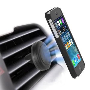 Support Voiture Smartphone Magnétique, Fixation Grille d'aération Design  Compact - Argent - Français