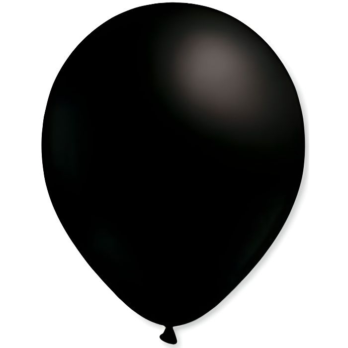 Ballon noir - Cdiscount