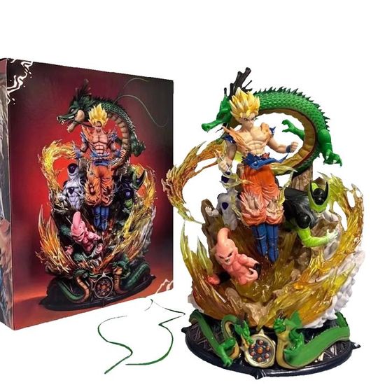 Figurina SD Divertente Dragon Ball Z - Majin Buu, Cell, Freezer - Super Saiyan