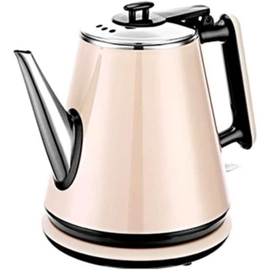 BOUILLOIRE ELECTRIQUE,retro--Bouilloire à Café En Acier Inoxydable Avec