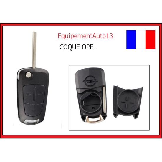 HooRLZ Coque Clé O-pel Meriva Compatible Pour O-pel Meriva Corsa Combo Tigra Twintop, Boitier