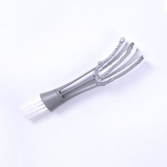 Kit De Nettoyage Pour Stores - 2 Brosses + 2 Chiffons Microfibre Pour Stores, Claviers Et Voiture ! Nettoyage Sec Ou Humide