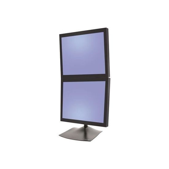 ERGOTRON Pied pour écran 33-091-200 - 10,43 kg max - Hauteur Type d'affichage supporté écran plat - Noir