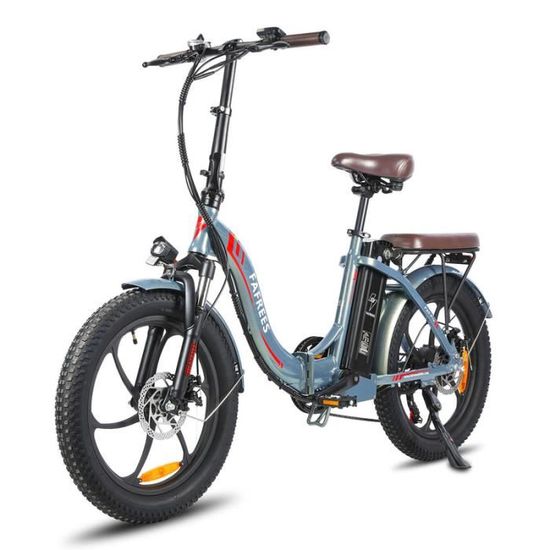 Vélo électrique Femme - FAFREES F20 PRO - Roues 20" -  moteurs 250W - Batteries 36v 18Ah - Autonomie 150KM - Ecran LCD - Vert