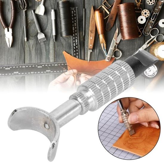 Couteau à Raser Le Bois En Acier Au Tungstène - Outil D'écorçage Manuel Pour Bûches, Poteaux - Longueur 10 Pouces, Manche En Bois - 2