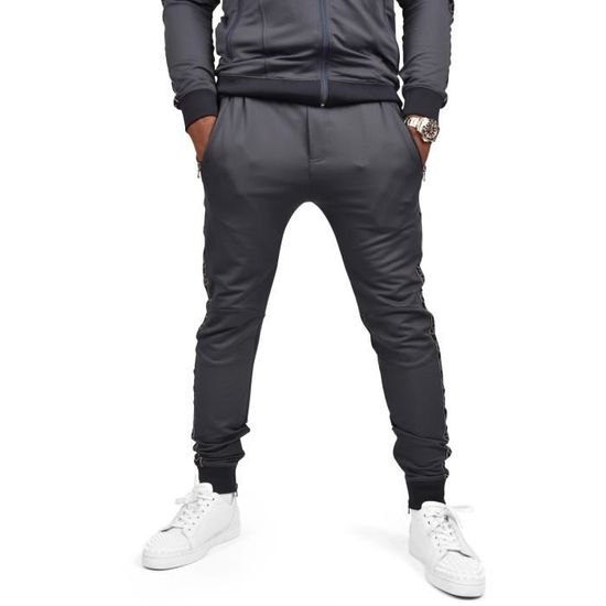 Bas De Jogging Molleton Basic - PROJECT X PARIS - Homme - Noir