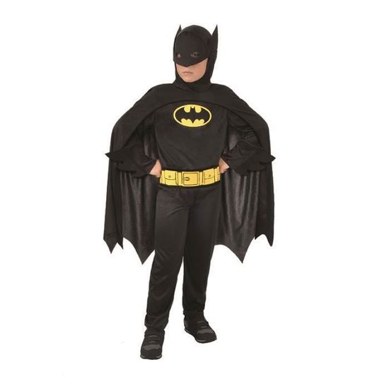 Rubies Déguisement Batgirl Adulte Taille L – Costume Batman Femme (robe, cape, gantelets, ceinture, couvre-bottes, masque) - Jeux - Jouets Rubies Déguisement Batgirl Adulte Taille L – Costume Batman Femme (robe, cape, gantelets, ceinture, couvre-bottes, masque) - Jeux - Jouets
